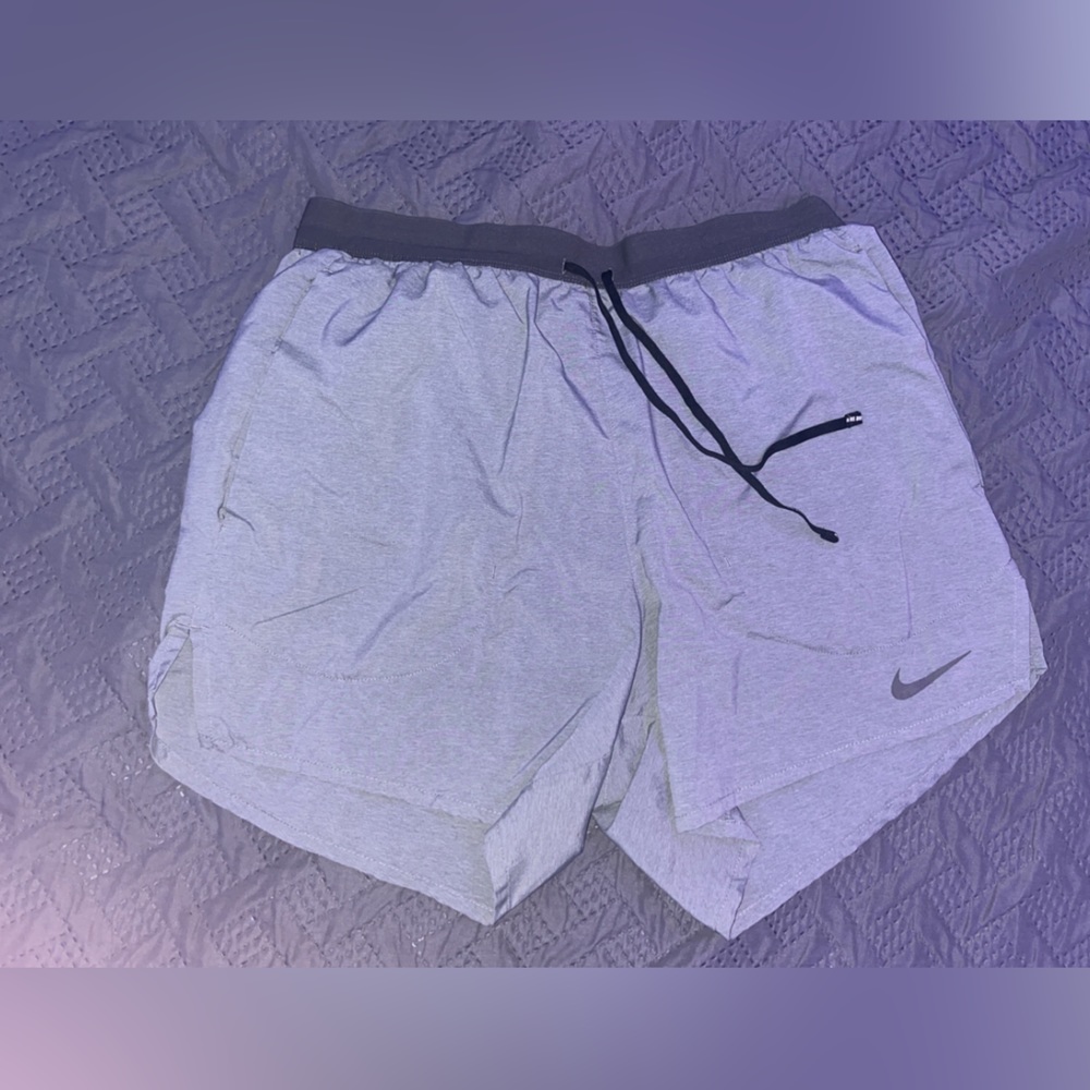 Gray Medium Nike Flex Stride Running Shorts